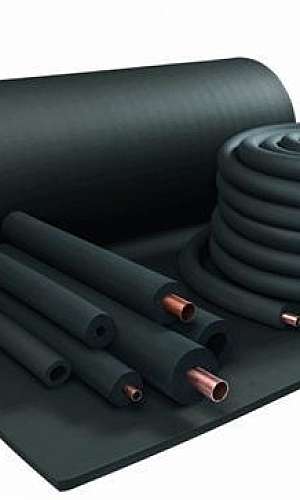 Manta de borracha elastomérica armaflex Manta de borracha elastomérica armaflex